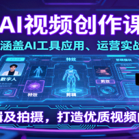 AI��Ƶ�����Σ�����AI����Ӧ�á���Ӫʵս�����������㣬����������Ƶ����