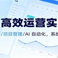 �����Ч��Ӫʵս�Σ��ճ�/����/��Ŀ����/AI �Զ�����ϵͳѧϰ��Ч