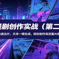 AI���紴��ʵս���ڶ��ڣ����������ٳ�Ƭ���ı�һ�����ɣ���������������AI