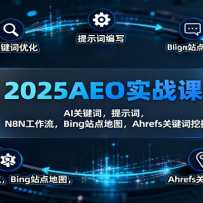 2025AEOʵս�Σ�AI�ؼ��ʣ���ʾ�ʣ�N8N��������Bingվ���ͼ��Ahrefs�ؼ���