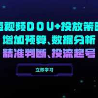 ����ƵDOU+Ͷ�Ų��ԣ�����Ԥ�㡢���ݷ�������׼�жϣ�Ͷ�����