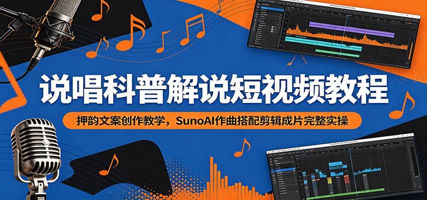 ˵�����ս�˵����Ƶ�̳̣�Ѻ���İ�������ѧ��SunoAI�������������Ƭ����ʵ