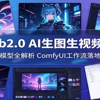 Liblib2.0 AI��ͼ����Ƶ�̳̣�����ģ��ȫ������ComfyUI���������ʵ��