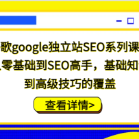 ȸgoogleվSEOϵпγ̣SEO֣֪ʶ߼ɵĸ